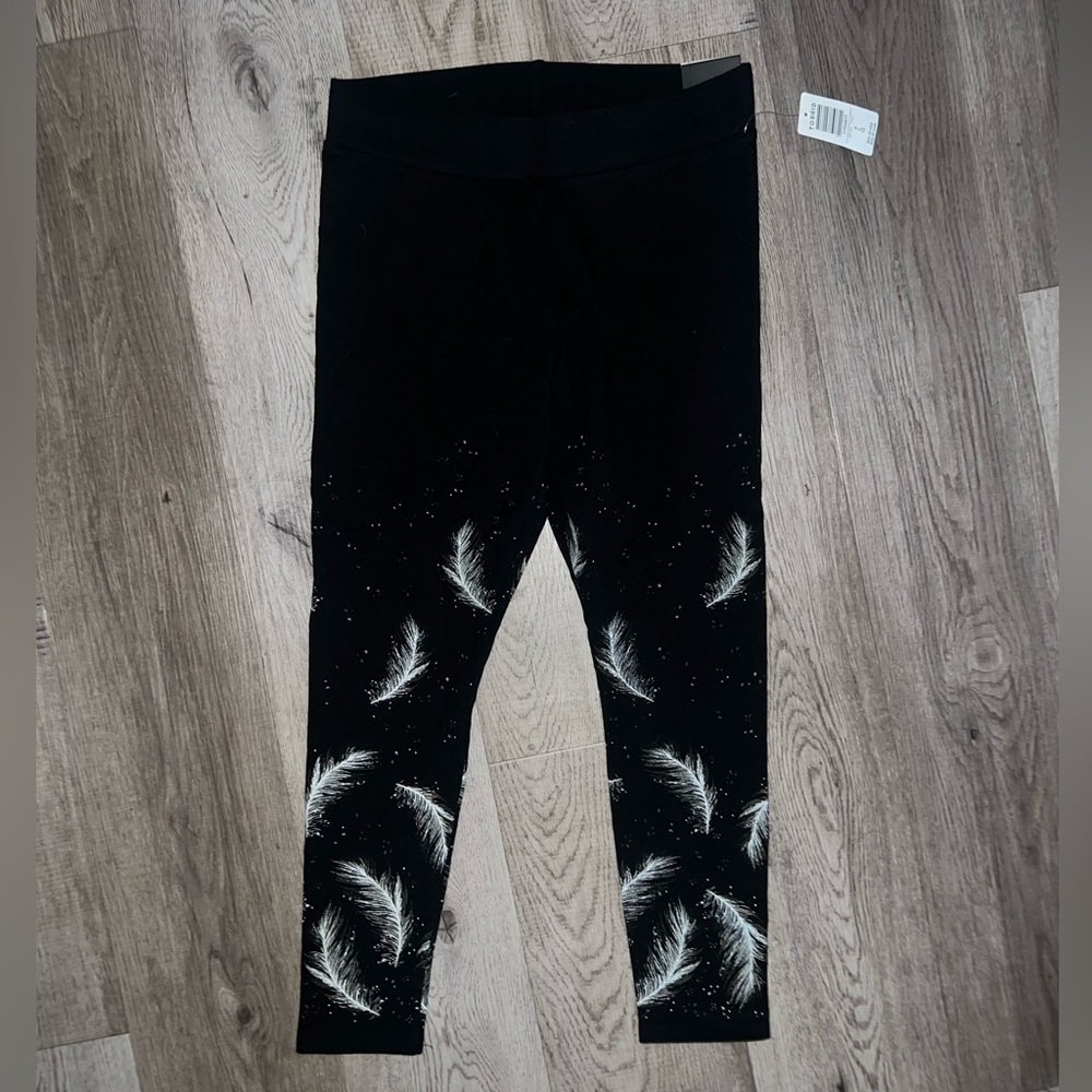 Torrid Black and White Leggings Stretchy Full-Length Bottoms